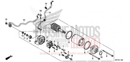 STARTER MOTOR CBR500RAN de 2022